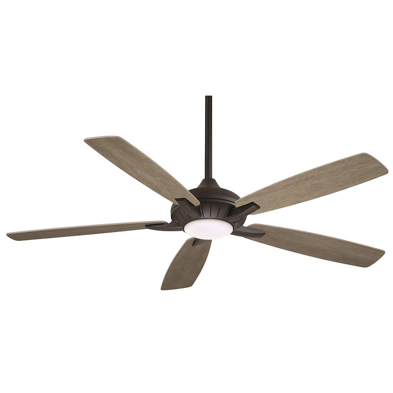Minka Aire Dyno Xl LED 60" Ceiling Fan, Coal/Etched