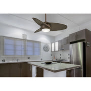 Minka Aire Slant LED 36in Ceiling Fan | Transitional Oil Rubbed Bronze | Bedroom & Living Room | 36 x 36 x 16 in | Model F410L-ORB