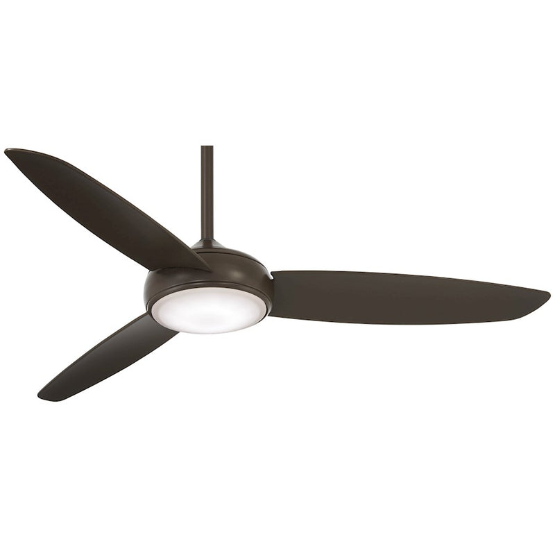 Minka Aire Concept IV 54in LED Ceiling Fan | Transitional Oil Rubbed Bronze | Living Room & Bedroom | 54 x 54 x 14 in | Model F465L-ORB