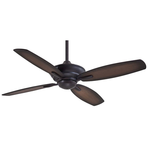 Minka Aire New Era 52in Ceiling Fan | Kocoa Transitional Style | Living Room & Bedroom | 52 x 52 x 13 in | Model F513-KA