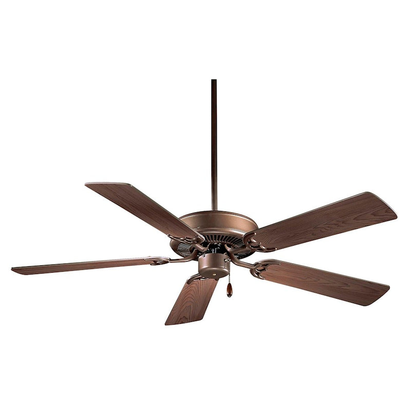 Minka Aire Contractor 42in Ceiling Fan | Traditional Oil Rubbed Bronze | Low Ceiling Bedroom & Living Room | 42 x 42 x 12 in | Model F546-ORB