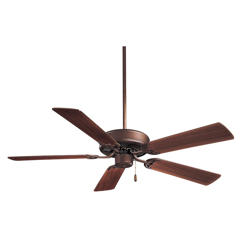 Minka Aire Contractor 52in Ceiling Fan | Traditional Oil Rubbed Bronze | Living Room & Bedroom | 52 x 52 x 12 in | Model F547-ORB