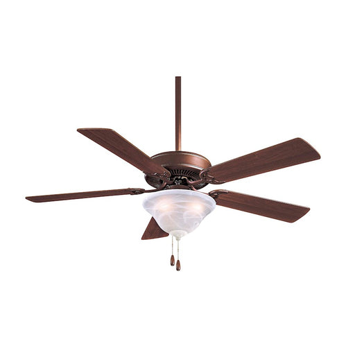 Minka Aire Contractor Uni-Pack 52in Ceiling Fan | Traditional Oil Rubbed Bronze | Living Room & Bedroom | 52 x 52 x 17 in | Model F548-ORB