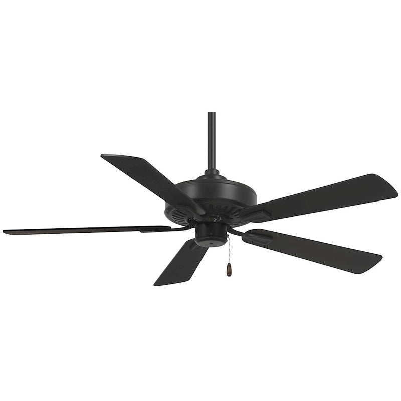 Minka Aire Contractor Plus 52" Ceiling Fan, Coal