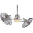 Minka Aire Gyro LED 42" Ceiling Fan, Nickel/Chrome/Etched Opal