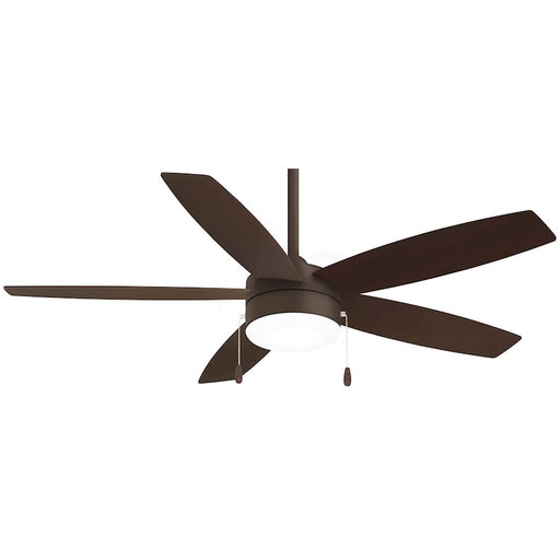 Minka Aire Airetor LED 52in Ceiling Fan | Transitional Oil Rubbed Bronze | Living Room & Bedroom | 52 x 52 x 13 in | Model F673L-ORB