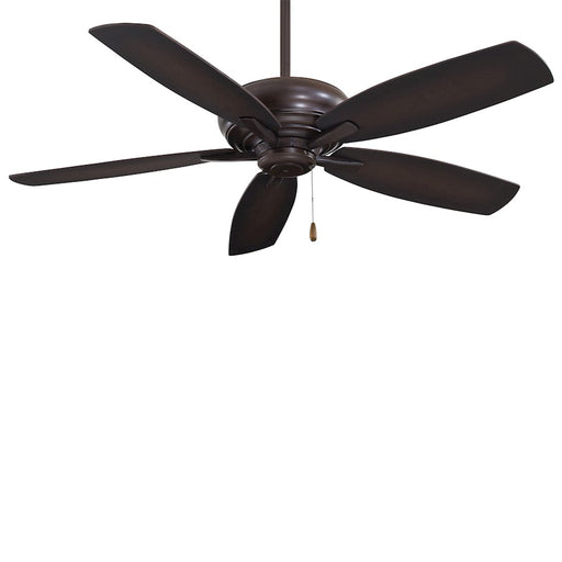 Minka Aire Kola 52in Ceiling Fan | Transitional Kocoa Finish | Living Room & Bedroom | 52 x 52 x 13 in | Model F688-KA