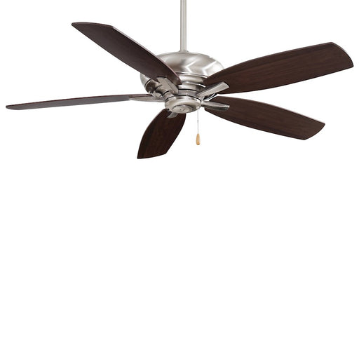 Minka Aire Kola 52in Ceiling Fan | Pewter Finish | Living Room & Bedroom | 52 x 52 x 13 in | Model F688-PW