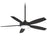 Minka Aire Espace LED 52" Ceiling Fan, Coal/Etched Opal Glass