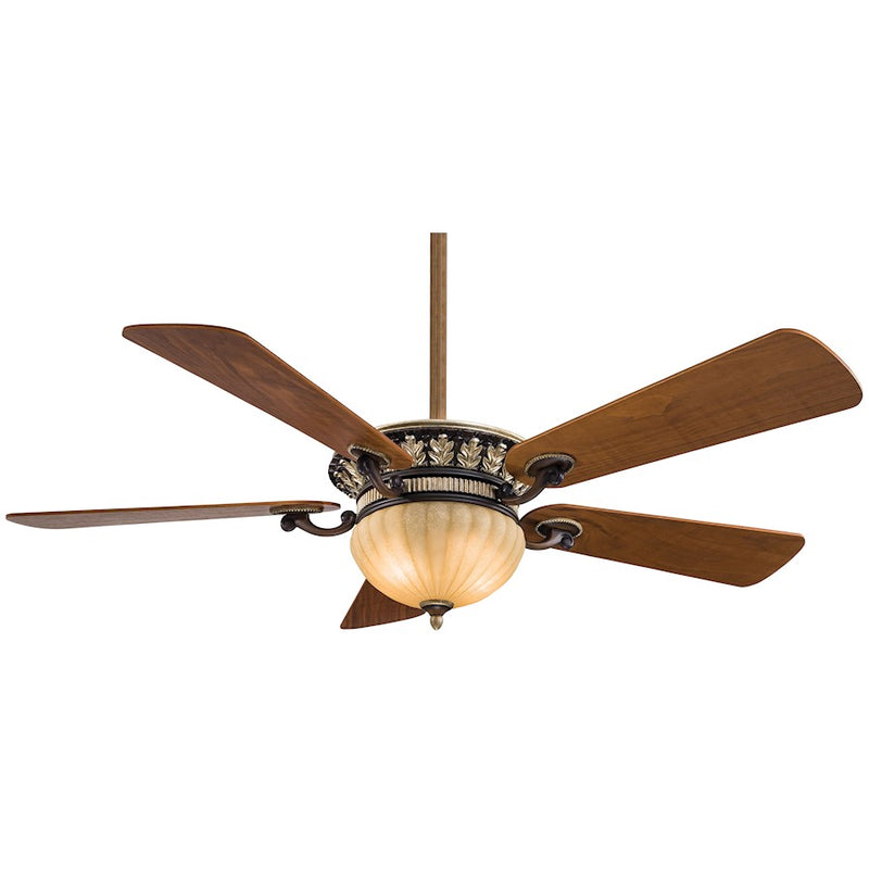 Minka Aire Volterra 52in LED Ceiling Fan | Volterra Bronze | Living Room & Bedroom | 52 x 52 x 18 in | Model F702L-VB