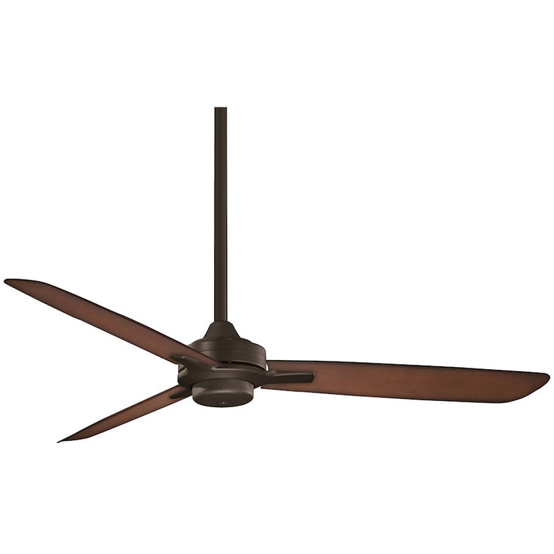 Minka Aire Rudolph 52in Ceiling Fan | Contemporary Oil Rubbed Bronze | Indoor Bedroom & Living Room | 52 x 52 x 11 in | Model F727-ORB