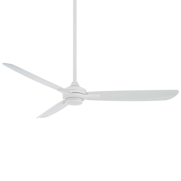 Minka Aire Rudolph Wet 60" Ceiling Fan, Flat White - F728-WHF