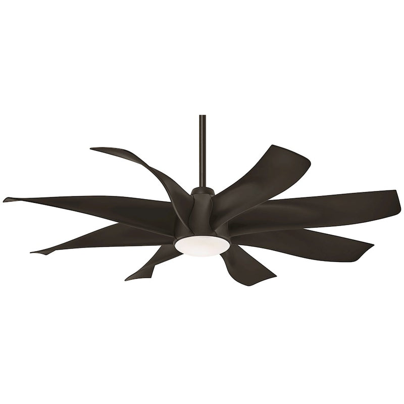 Minka Aire Dream Star LED 60in Ceiling Fan | Oil Rubbed Bronze | Transitional Style | 60 x 60 x 16 in | Model F788L-ORB