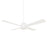 Minka Aire Falco 54" Ceiling Fan/Light Kit, Flat White/White - F796L-WHF