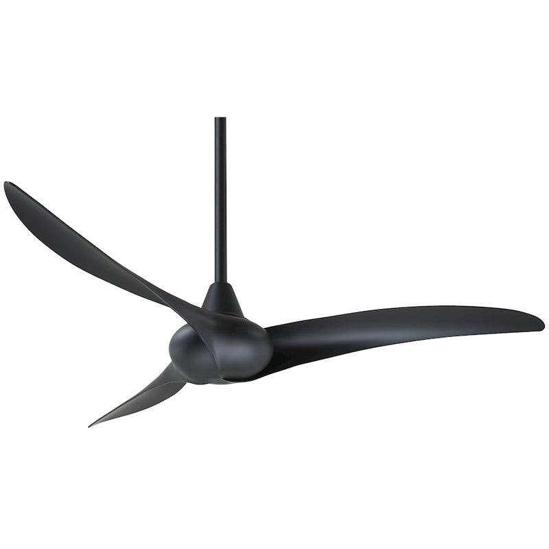 Minka Aire Wave 52in Ceiling Fan | Transitional Coal Finish | Living Room & Bedroom | 52 x 52 x 12 in | Model F843-CL