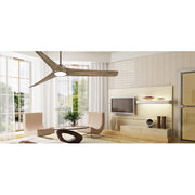 Minka Aire Timber 84in LED Ceiling Fan | Heirloom Bronze/Aged Boardwalk | Great Room & Covered Patio | 84 x 84 x 17 in | Model F847L-HBZ-AW