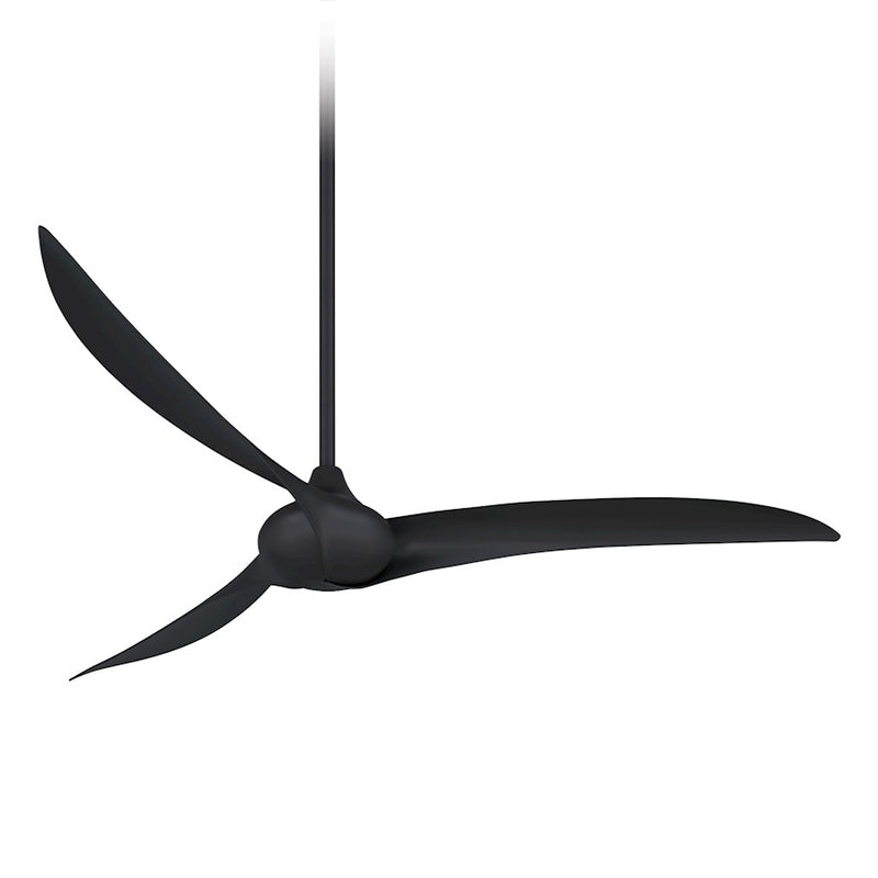 Minka Aire Wave 65in Ceiling Fan | Modern White Finish | Living Room & Great Room | 65 x 65 x 14.5 in | Model F855-WH