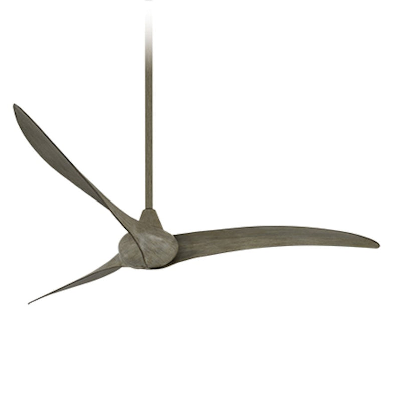Minka Aire Wave 65in Ceiling Fan | Modern White Finish | Living Room & Great Room | 65 x 65 x 14.5 in | Model F855-WH