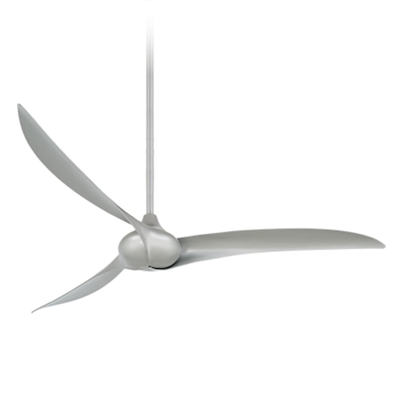 Minka Aire Wave 65in Ceiling Fan | Modern White Finish | Living Room & Great Room | 65 x 65 x 14.5 in | Model F855-WH