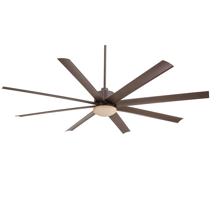 Minka Aire Slipstream LED 65" Ceiling Fan, Bronze/Tinted Opal