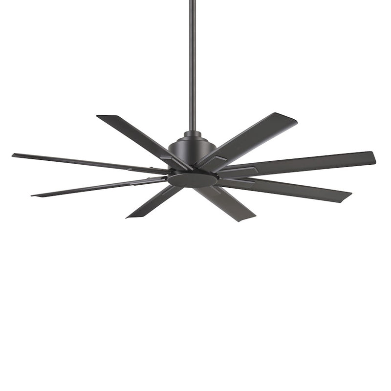 Minka Aire Xtreme H2O 52in Ceiling Fan | Smoked Iron Wet Rated | Outdoor Patio & Covered Porch | 52 x 52 x 13 in | Model F896-52-SI