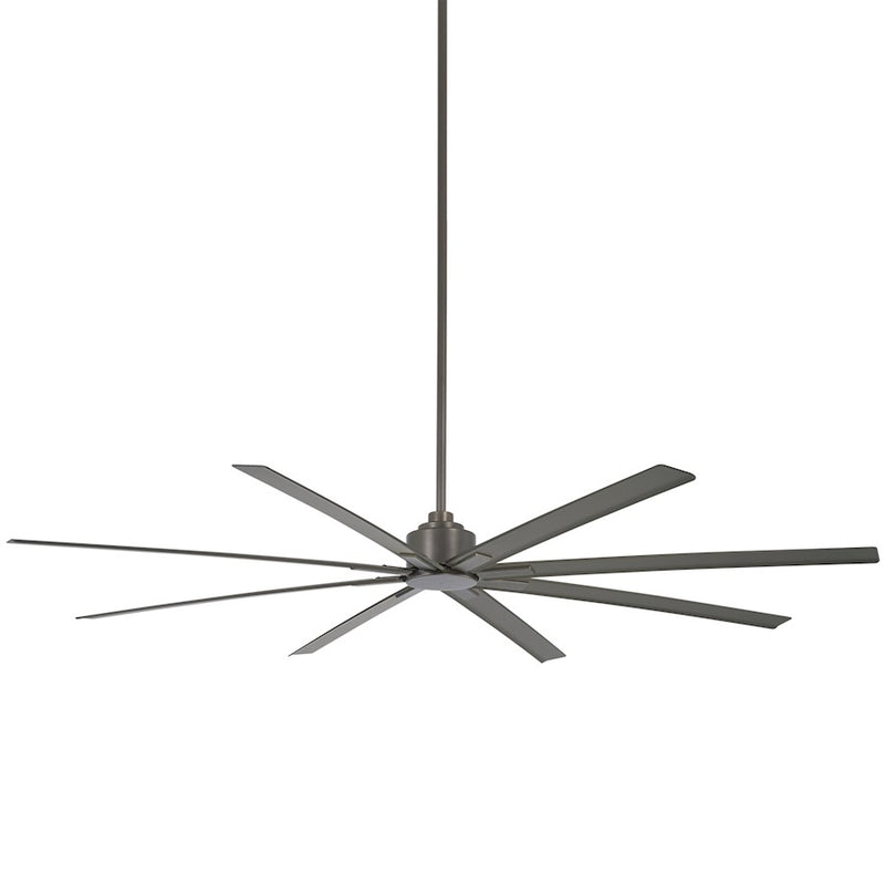 Minka Aire Xtreme H2O 52in 8-Blade Outdoor Ceiling Fan | Modern Flat White Finish | Covered Patio & Poolside | 52in Blade Span | Model F896-52-WHF