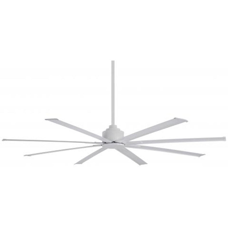 Minka Aire Xtreme H2O 65in Outdoor Ceiling Fan | Transitional Flat White Finish | Covered Patio & Large Indoor Areas | Model F896-65-WHF