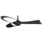 Minka Aire Bowie 52in Ceiling Fan | Transitional Coal 3-Blade | Living Room & Bedroom | 52 x 13.3 in, 6in Downrod | Model F933-CL