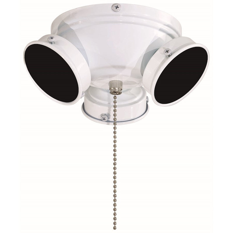 Minka Aire Universal 7in LED Light Kit | White Ceiling Fan Light Kit | Dry Location | 7 x 7 x 3 in | Model K35L-44