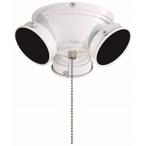 Minka Aire Universal 7in LED Light Kit | White Ceiling Fan Light Kit | Dry Location | 7 x 7 x 3 in | Model K35L-44
