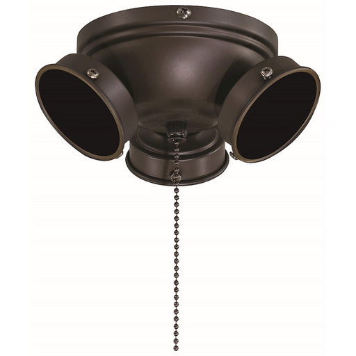 Minka Aire Universal 7in LED Light Kit | Oil Rubbed Bronze Finish | Ceiling Fan Accessory | 7 x 7 x 3 in | Model K35L-ORB