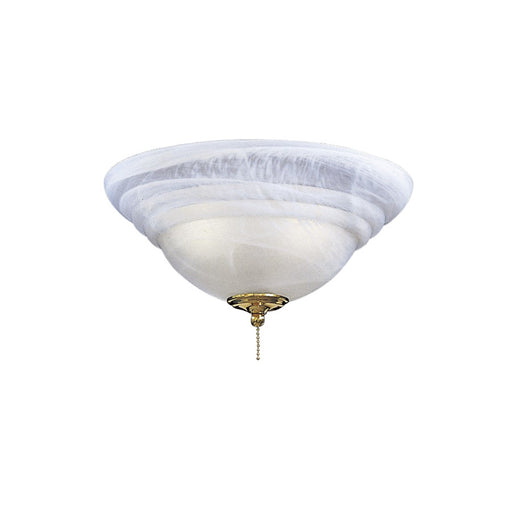 Minka Aire Universal 3-Light Light Kit | Traditional White Etched Swirl Glass | Ceiling Fan Light Kit | 13 x 13 x 6 in | Model K9369-L