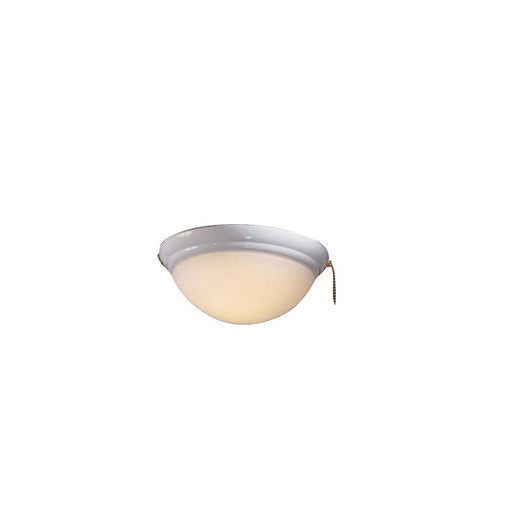 Minka Aire Universal 1-Light Light Kit | Traditional White Opal Glass | Ceiling Fan Light Kit | 10 x 10 x 5 in | Model K9373-L-WH