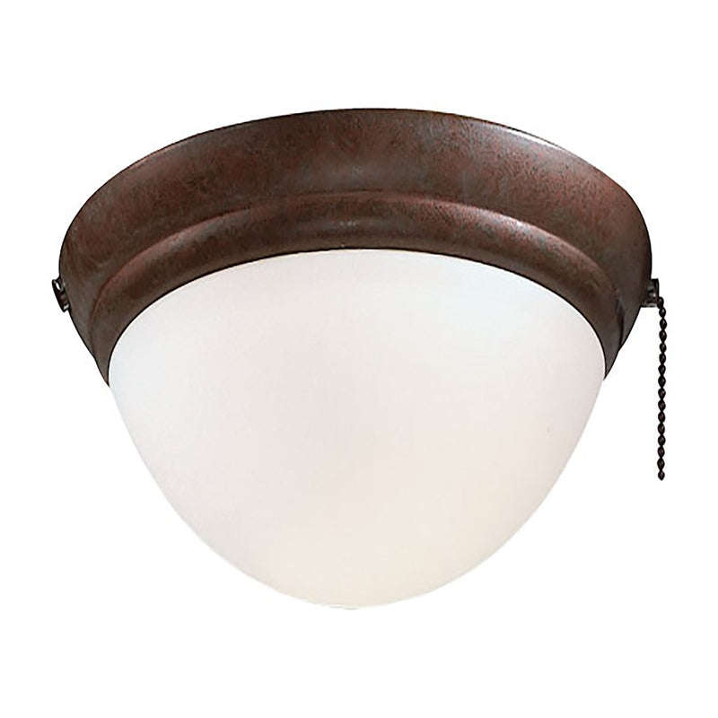 Minka Aire Universal LED Light Kit | Traditional Oil Rubbed Bronze | Ceiling Fan Light Kit | 9 x 9 x 4 in | Model K9373L-ORB