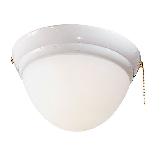 Minka Aire Universal 11.25in LED Ceiling Fan Light Kit | Traditional White | Kitchen & Hallway | 11.25 x 11.25 x 5 in | Model K9375L-WH
