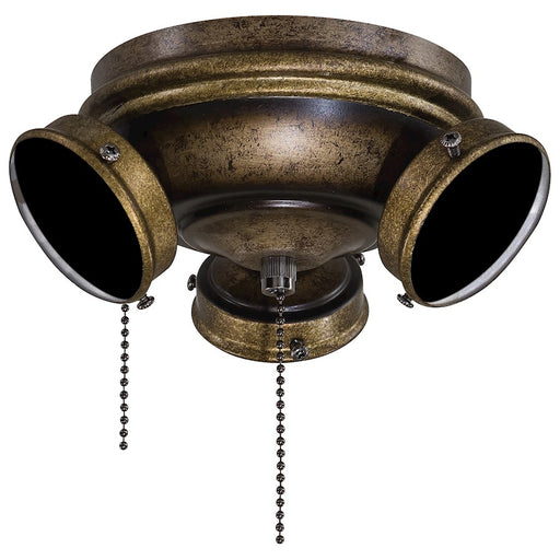 Minka Aire Classica 3-Light Light Kit | Traditional Patina Iron Finish | Ceiling Fan Light Kit for Living Room & Bedroom | Model K9659-PI