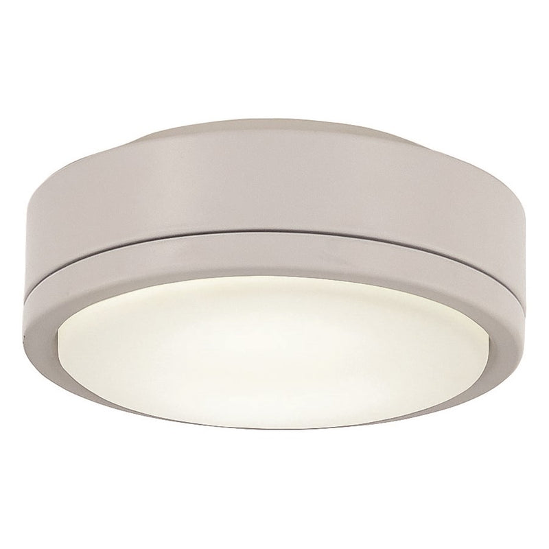 Minka Aire Rudolph Custom 12in LED Light Kit | Flat White Finish | Ceiling Fan Accessory | 7 x 7 x 3 in | Model K9727L-WHF