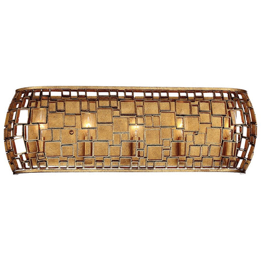 Metropolitan Lighting Abbondanza 26in 5-Light Vanity Light | Contemporary Halcyon Gold Hand-Fused Glass | Bathroom Vanity | Model N1375-597