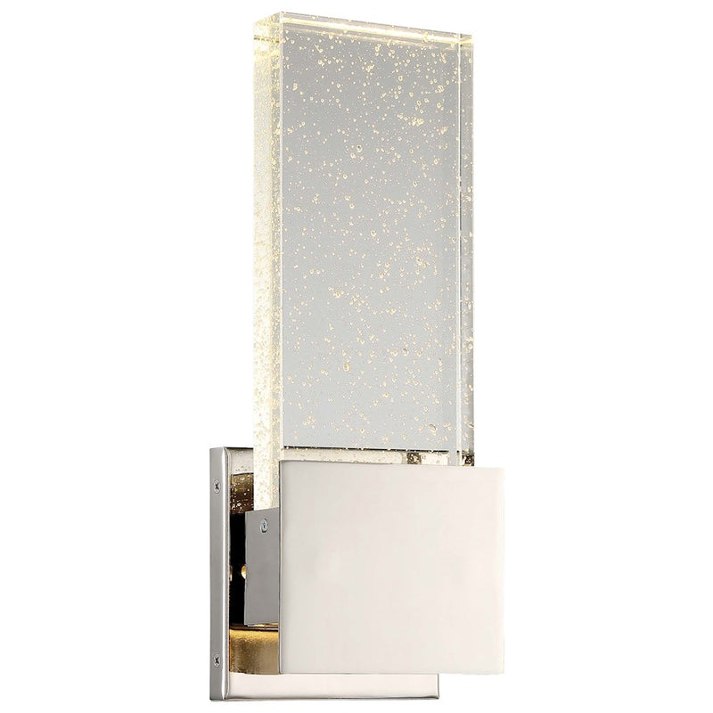 Metropolitan Lighting Stellaris 5in LED Bath Vanity Light | Contemporary Polished Nickel | Bathroom Vanity & Powder Room | Model N1731-613-L