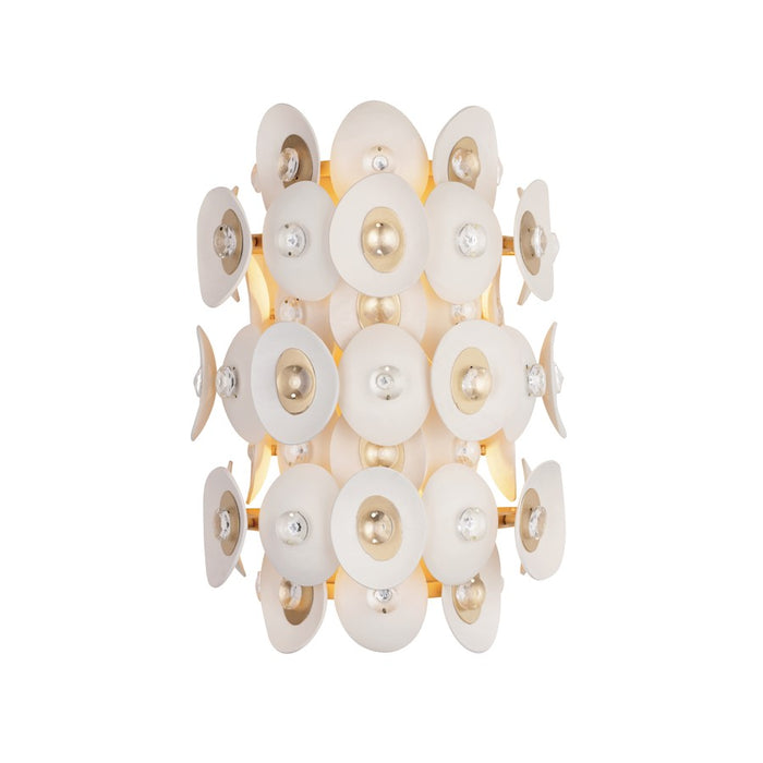 Minka Metropolitan Niu 2Lt Wall Sconce, Fawn Gold/White - N1862-760