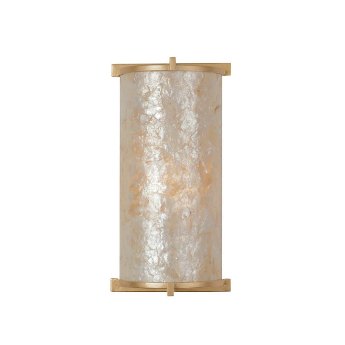 Minka Metropolitan Sommers Bend 2Lt Wall Sconce, Fawn Gold/White - N1931-760