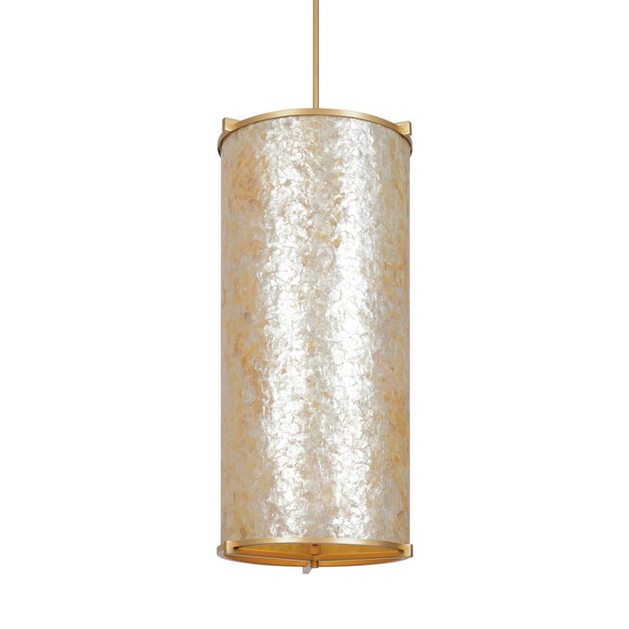 Minka Metropolitan Sommers Bend 6Lt Pendant, Gold/White - N1936-760