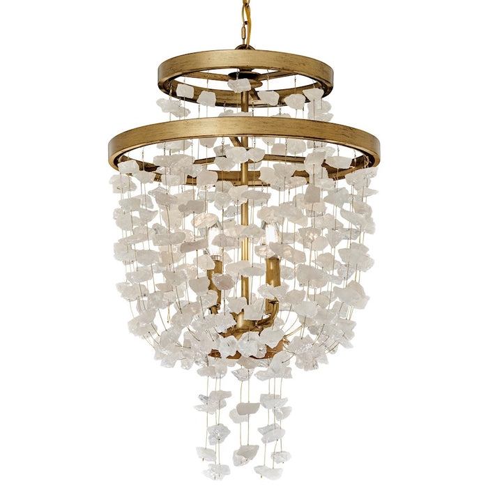 Minka Metropolitan 4 Light Semi Flush/Pendant, Harvest Gold - N6893-898