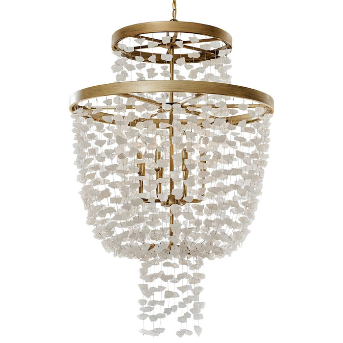 Minka Metropolitan 8 Light Pendant, Harvest Gold - N6897-898