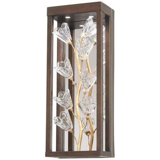 Minka Metropolitan Maison Des Fleurs LED 6 Light Sconce, BZ/Gold