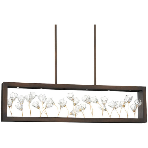 Minka Metropolitan Maison Des Fleurs LED 6 Light Island, Bronze/GD