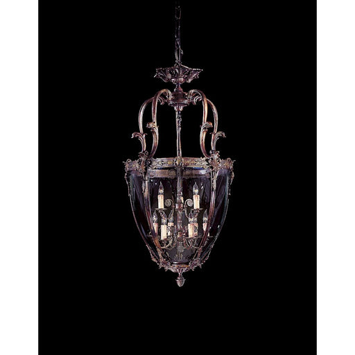 Metropolitan Lighting 24in 9-Light Pendant | Traditional Oxide Brass | Foyer & Grand Entryway | 24 x 24 x 44 in | Model N9201