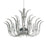 Minka Metropolitan Cisne 23 Light 4 Tier Chandelier, Polished Nickel