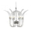 Minka Metropolitan 8 Light Pendant, Polished Nickel/Clear - N9438