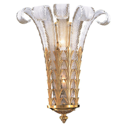 Metropolitan Lighting 2-Light Wall Sconce | Traditional French Gold Finish | Bedroom & Hallway Accent Light | 16.5 x 7 x 20.25 in | Model N950386